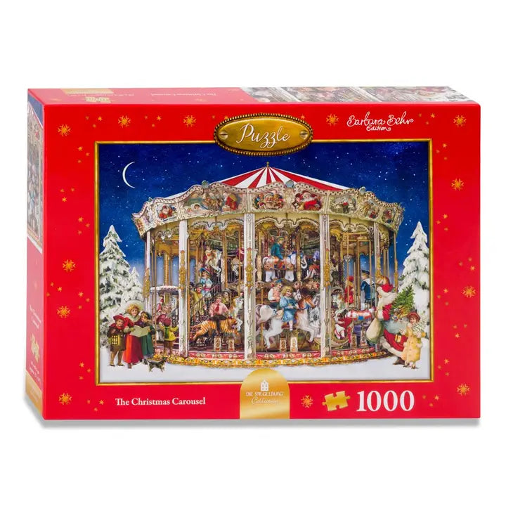 AGD, Christmas Jigsaw Puzzle, Carousel.