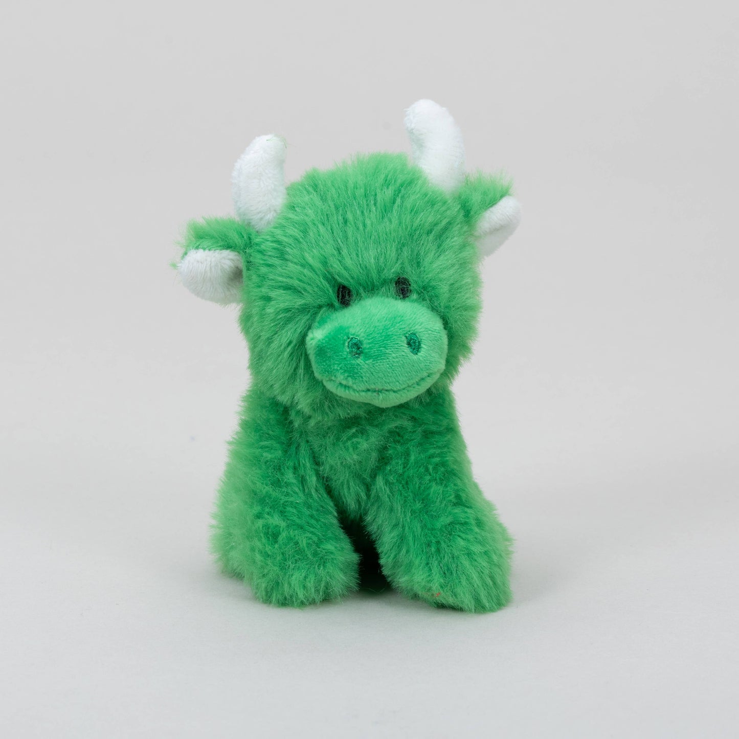 Jomanda, Green Mini Highland Cow Soft Toy COOllectible Cow, Arran