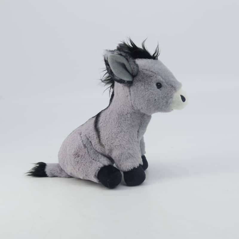 Jomanda, Donkey Plush Baby Soft Mini Toy - 11cm