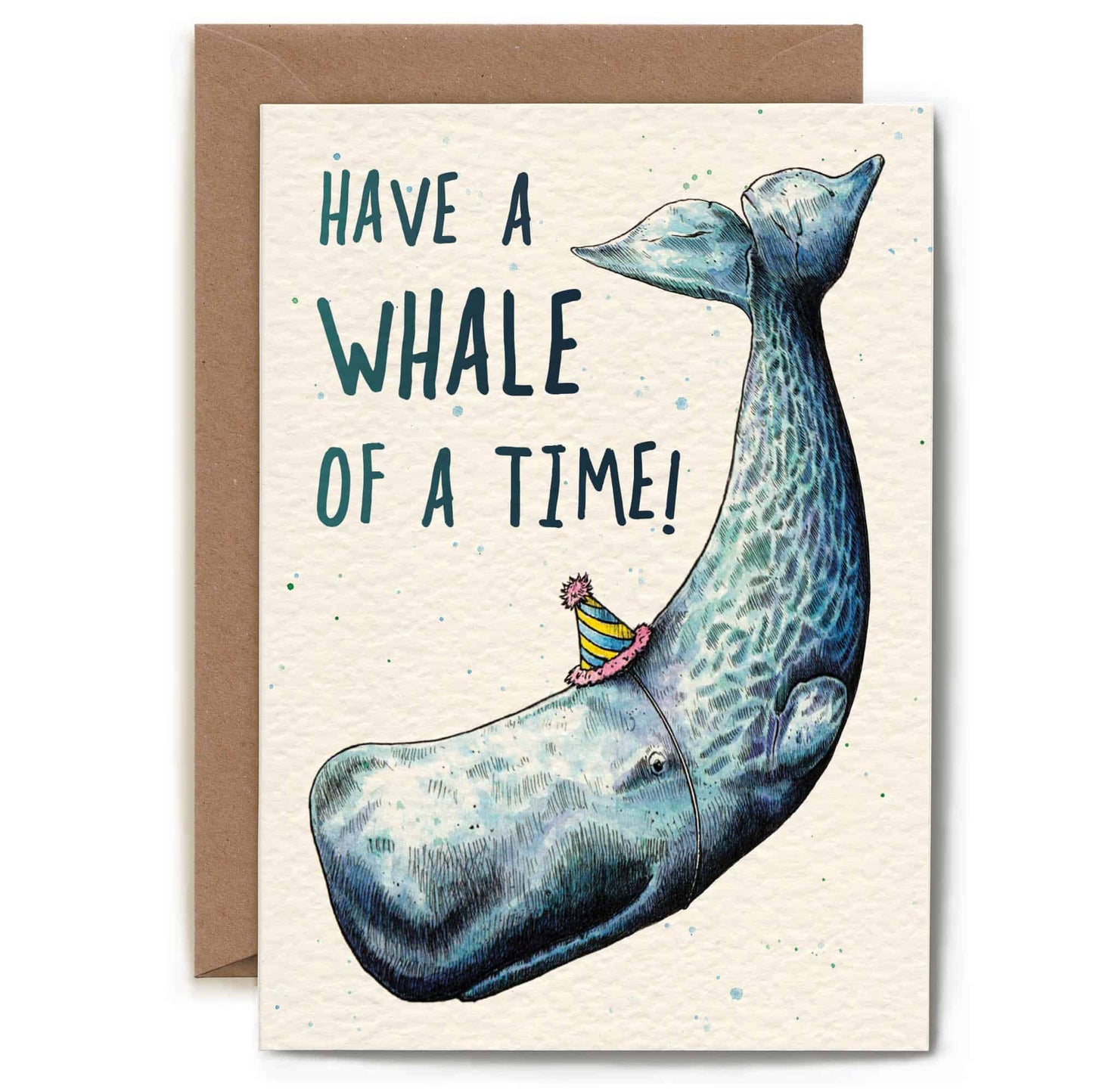 Whale Of A Time Card - Birthday Card