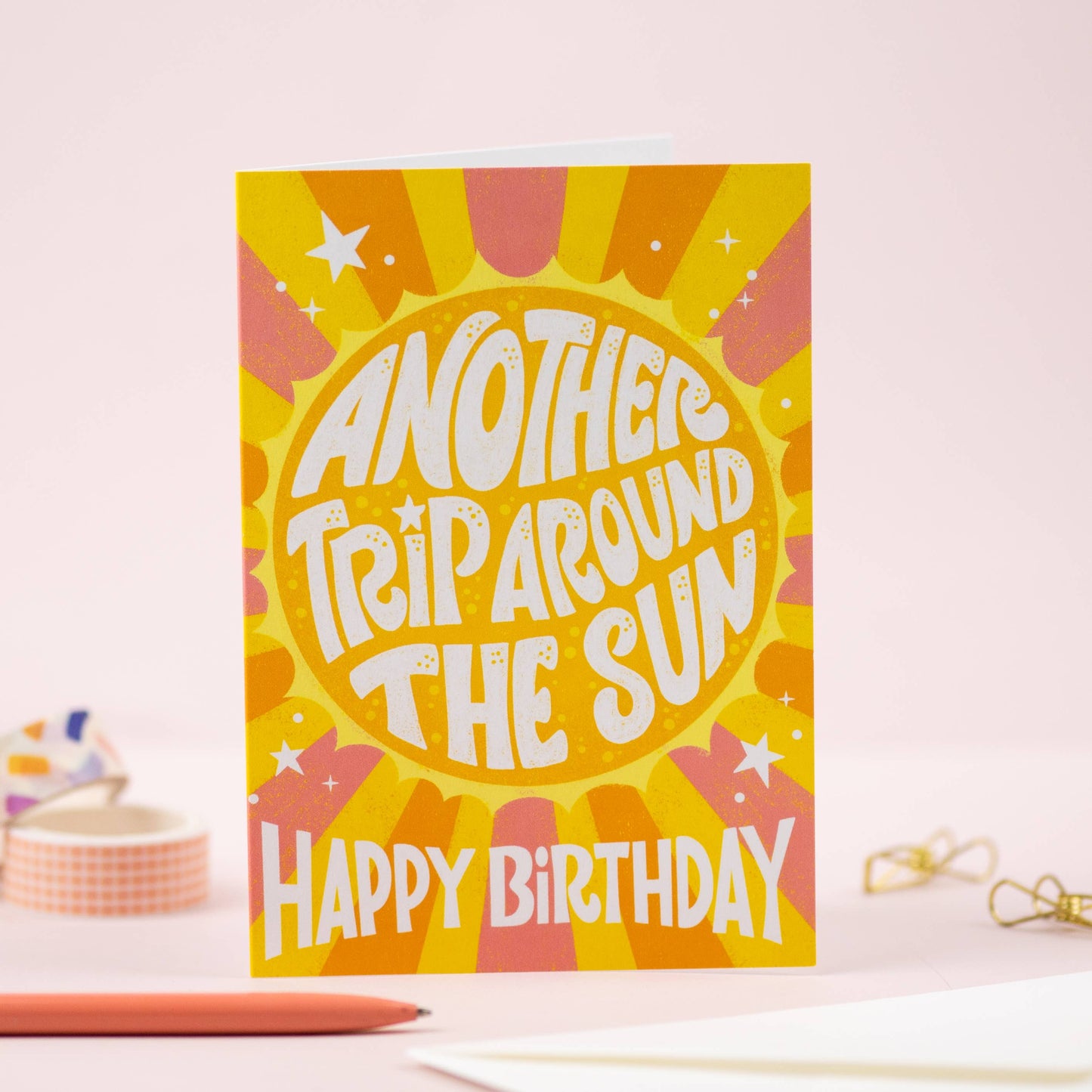 Ricicle Cards - Another Trip Around The Sun | Birthday Card | Greeting Card