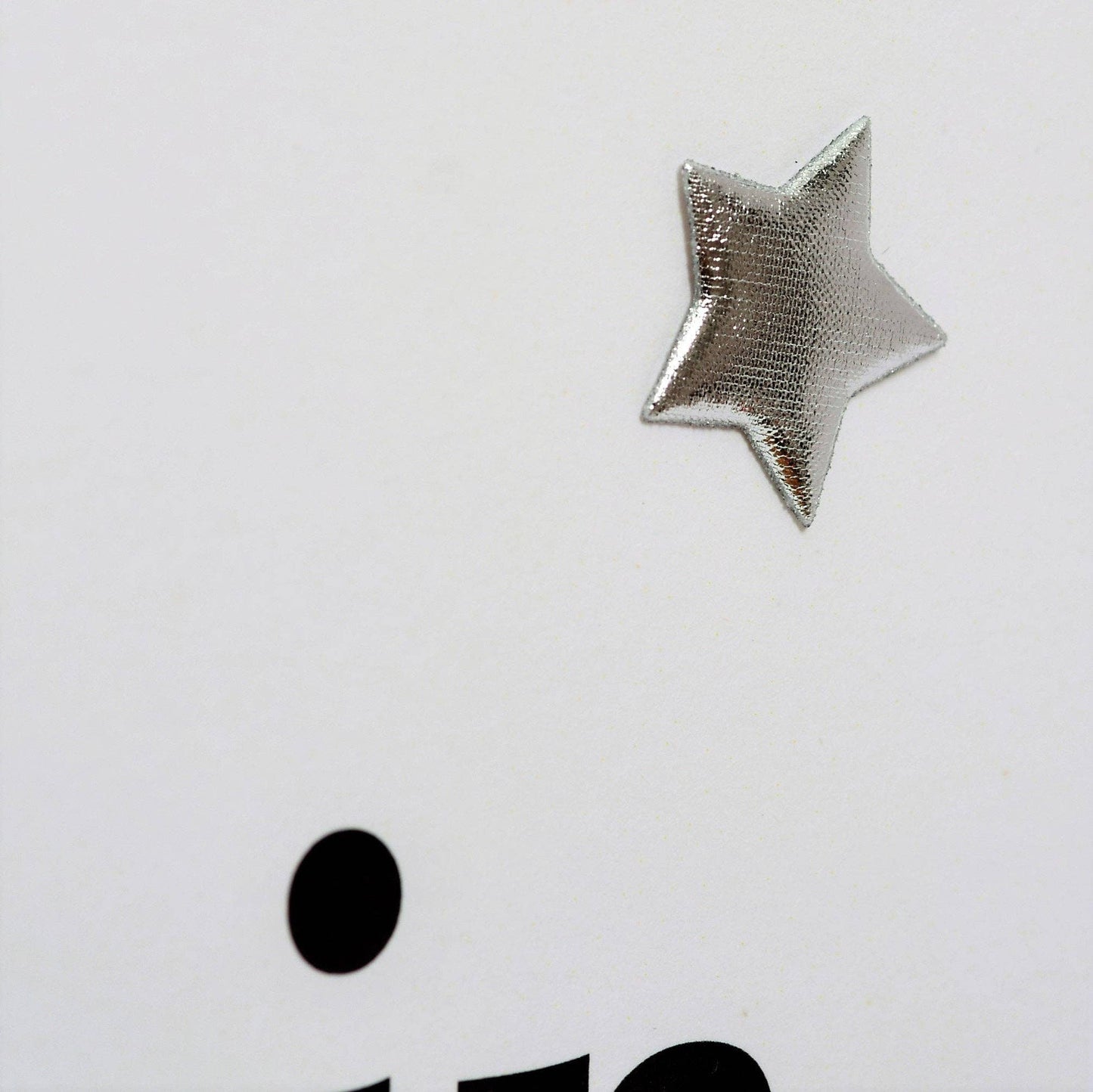 Birthday Card, Blue Star, Happy Birthday Cousin, Embellished with a padded star