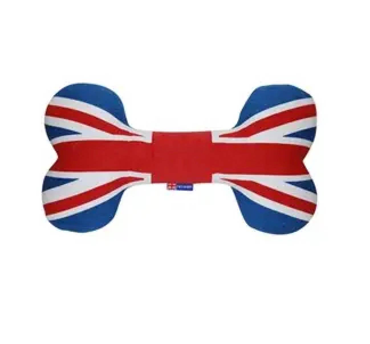 Union Jack Dog Bone Plush Toy UK London size Mini