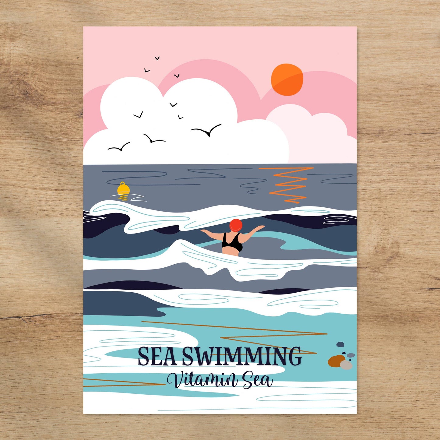 Print, Onneke, Sea Swimming