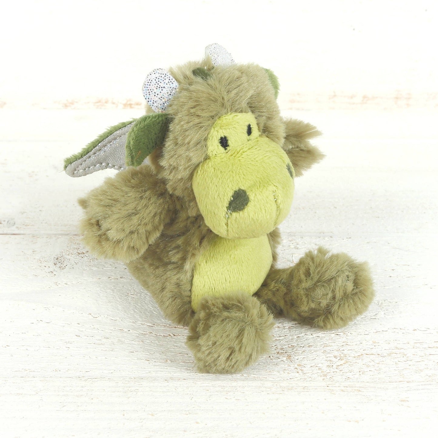 Jomanda, Dragon Soft Toy Mini Green Plush Soft Toy - 12cm