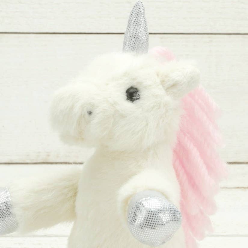 Jomanda, Unicorn Mini Soft Toy Stuffed Plush - 13cm