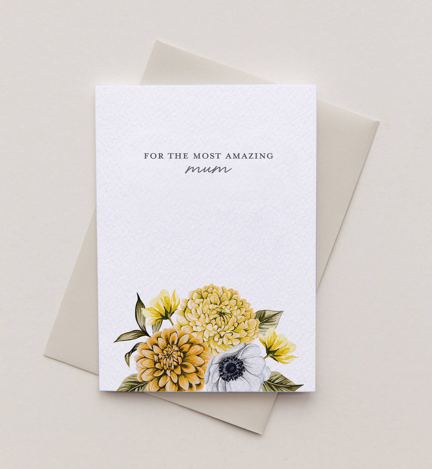 Card, Sophie Brabbins, Amazing Mum Floral Greetings Card