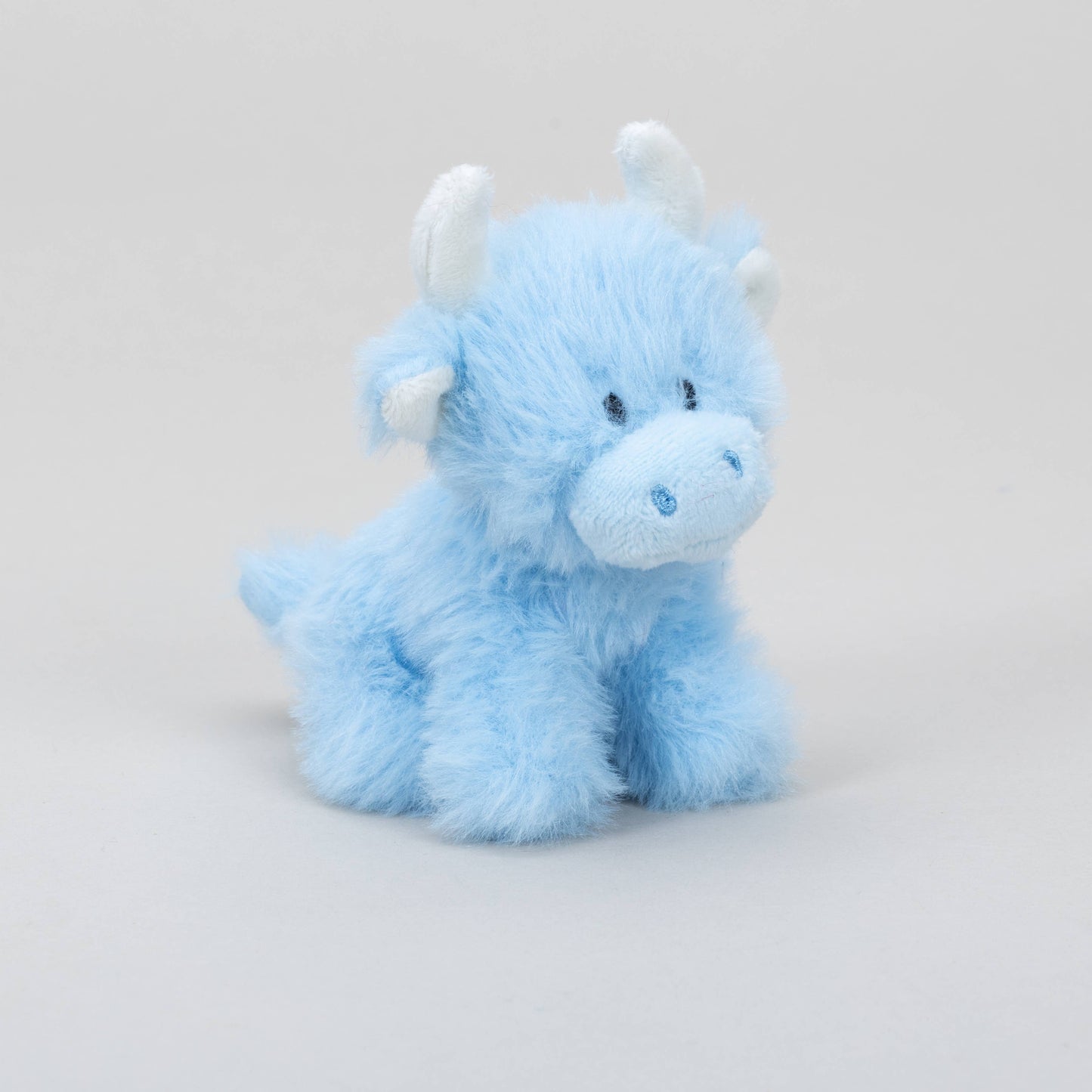 Jomanda, Baby Blue Mini Highland Cow Soft Toy COOllectible Cow, Murray