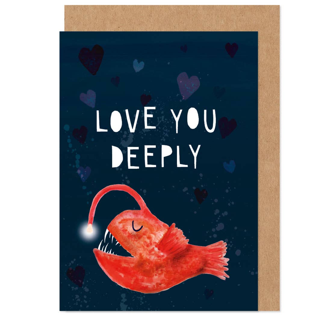 Card, Bow & Bell, Love You Deeply Anglerfish