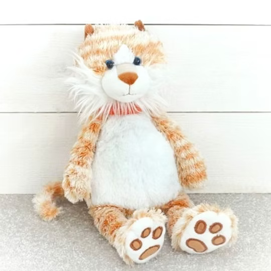 Jomanda, Cat Ginger Small Plush Toy - 20cm