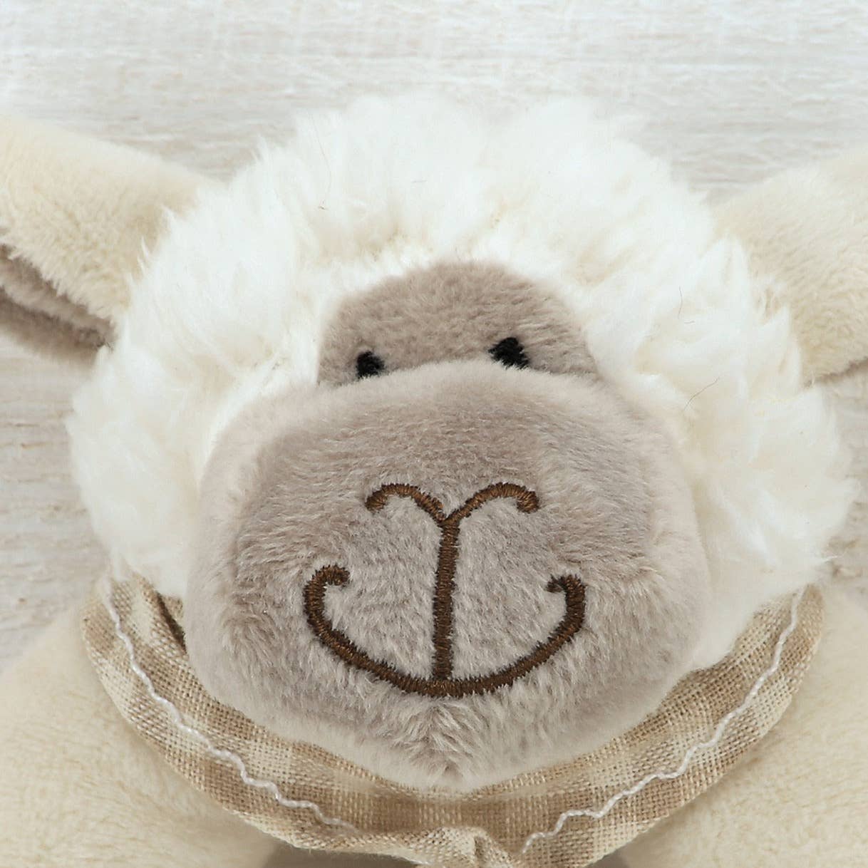 Jomanda, Sheep Plush Soft Toy Baby Rattle - 10cm