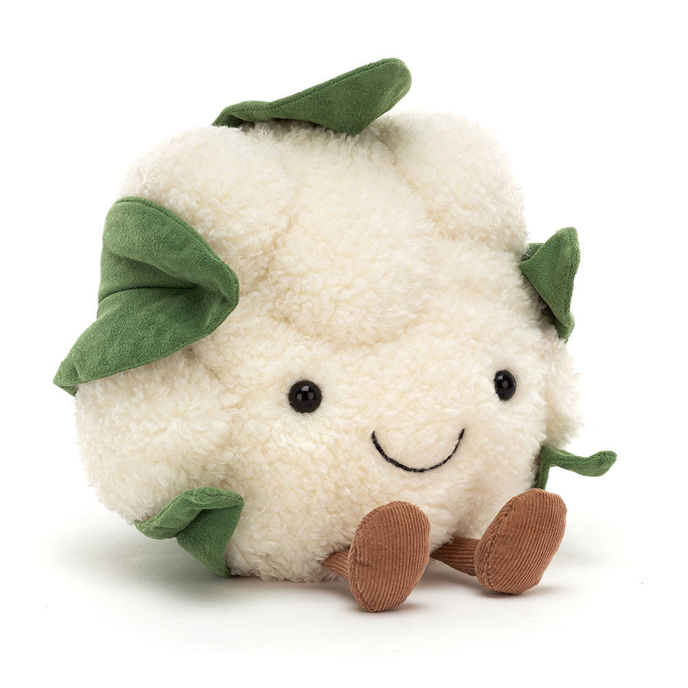 Jellycat, Amusable Cauliflower, Veg