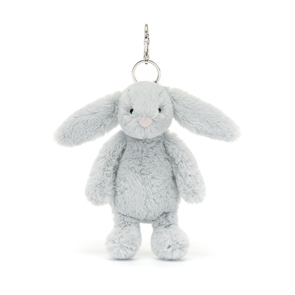 Jellycat, Bag Charm, Silver Bunny