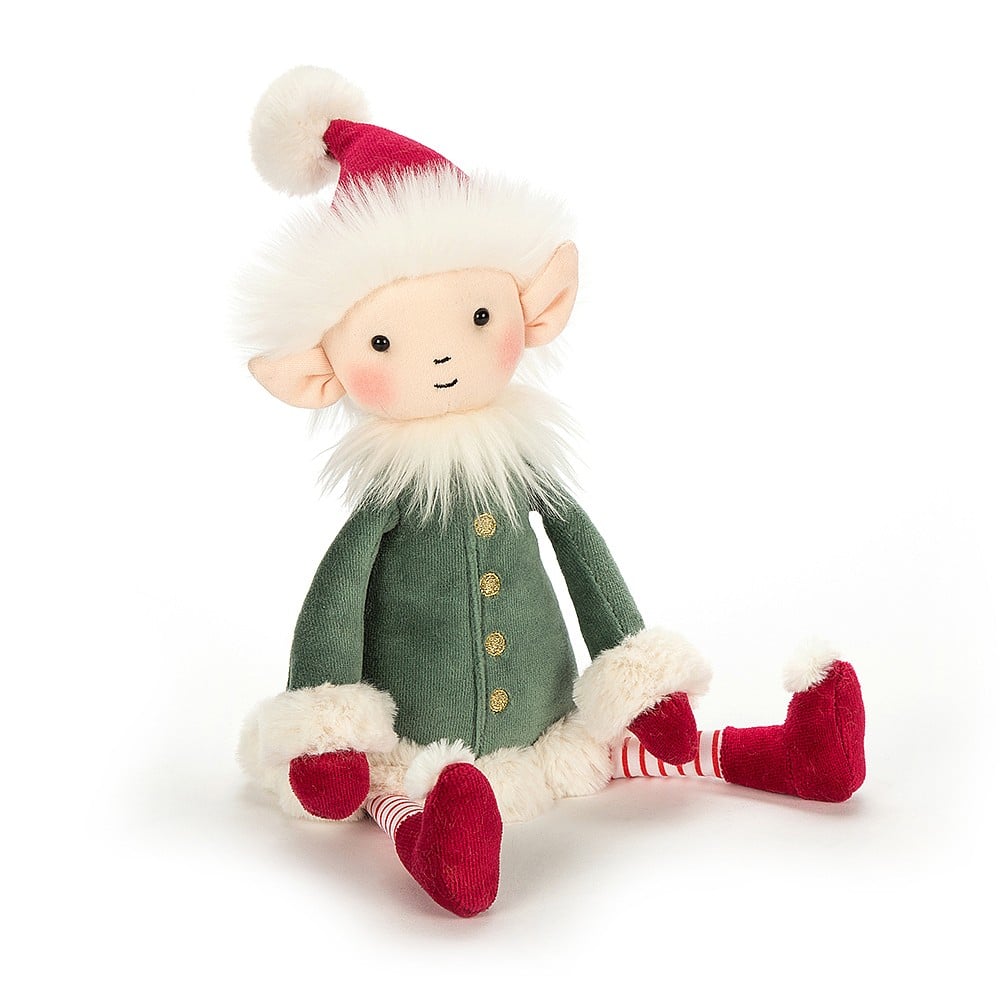 Jellycat Christmas, Leffy Elf Medium