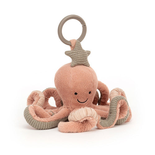 Jellycat, Odell Octopus Activity Toy