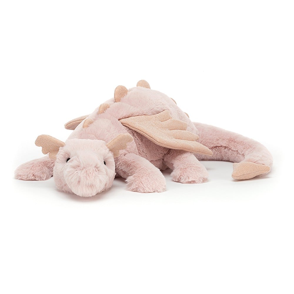Jellycat, Rose Dragon, Large