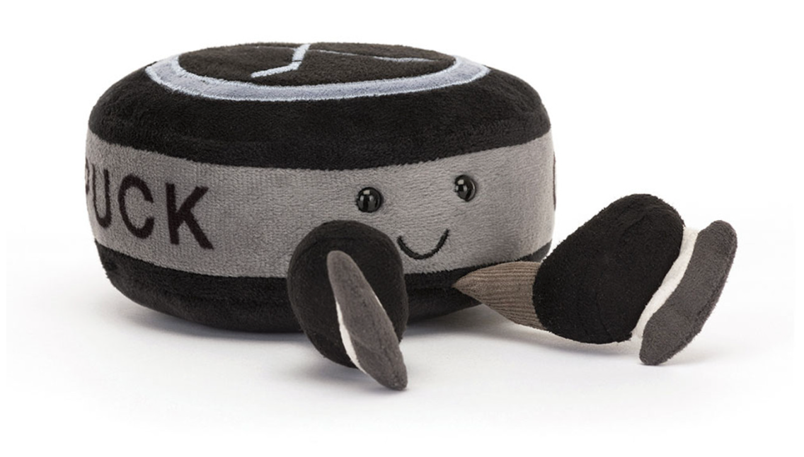 Jellycat, Amusable Sports, Ice Hockey Puck