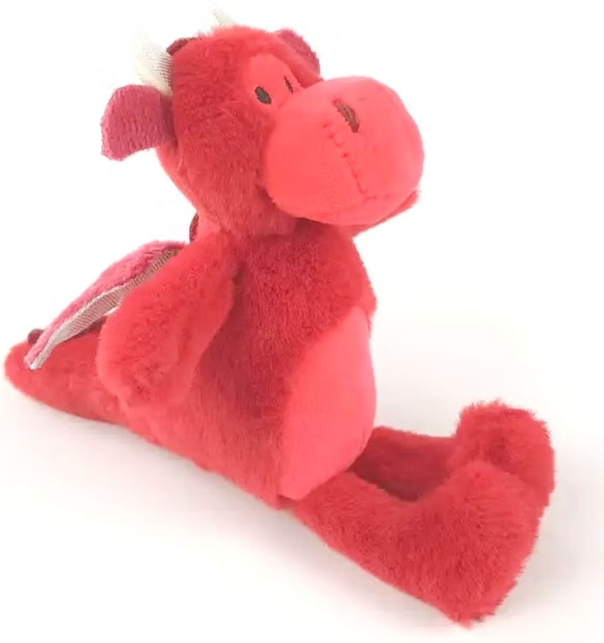 Jomanda, Dragon Soft Toy Mini Red Plush Soft Toy - 12cm