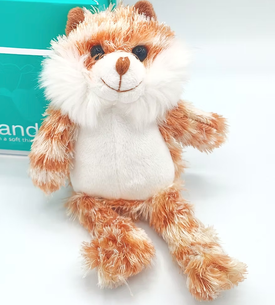 Jomanda, Ginge Cat Plush Baby Soft Mini Toy - 11cm