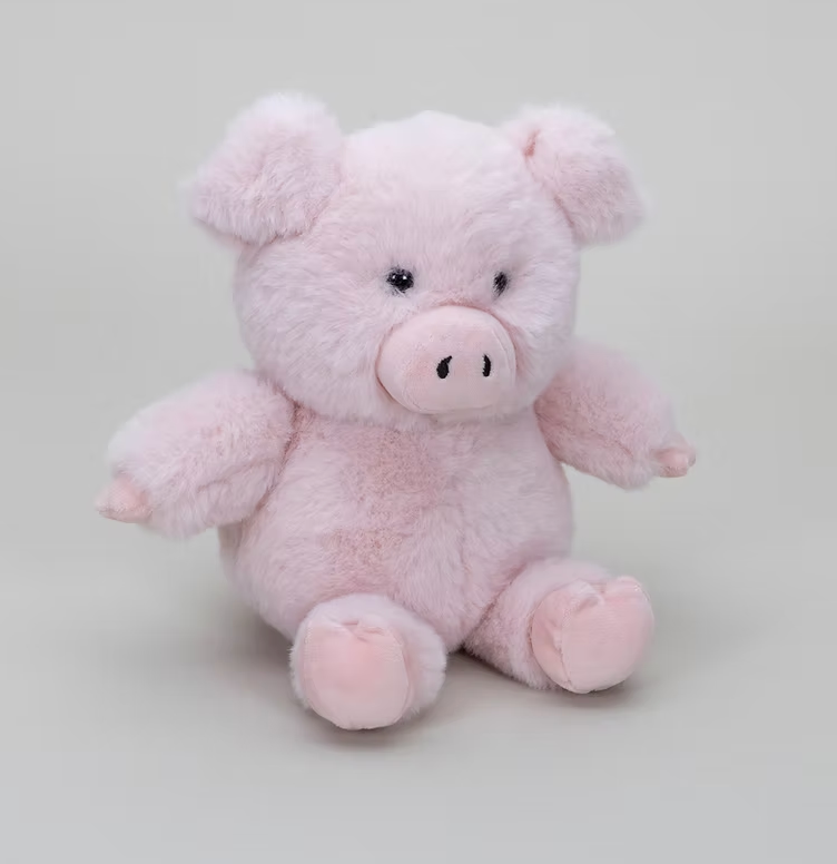 Jomanda, Pig Plush Baby Soft Mini Toy - 11cm