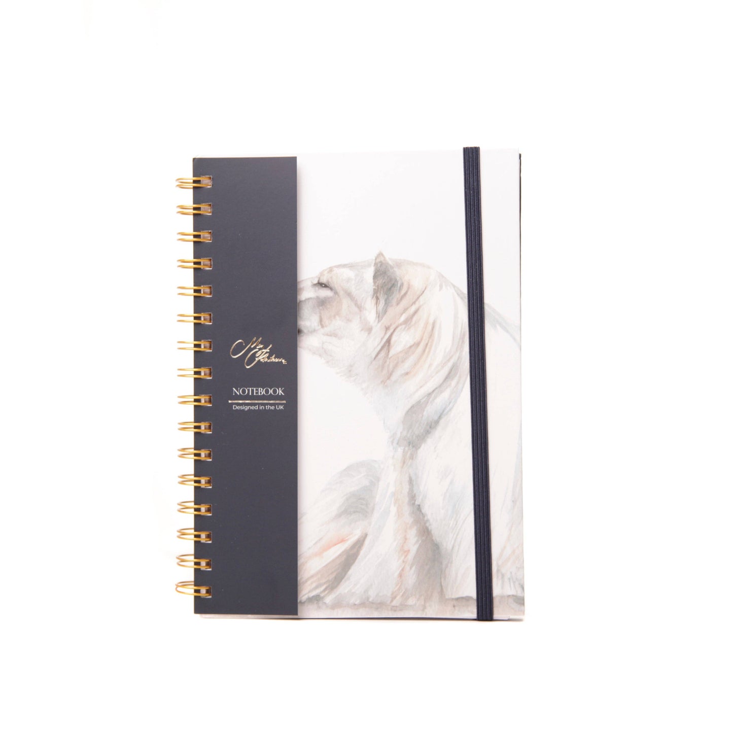 'The Glacier' Polar Bear Watercolour Design A5 Notebook