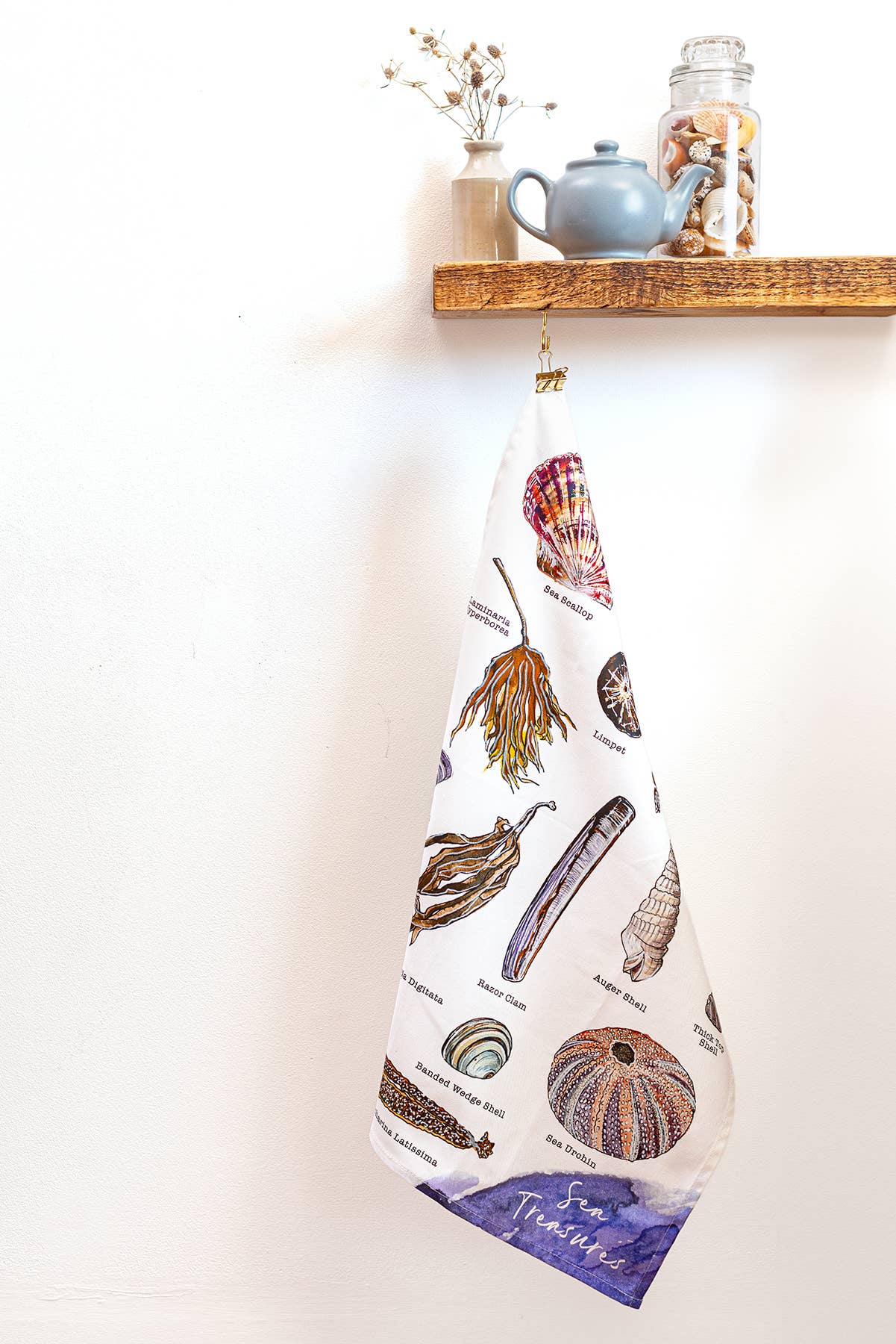Sea Treasures Tea Towel