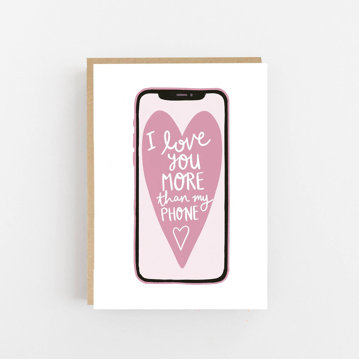 Card, Lomond, I Love You More Than My Phone