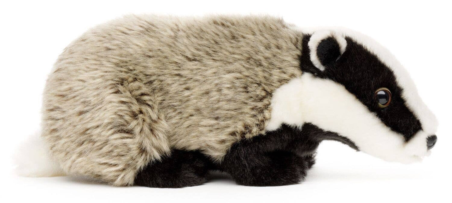 Badger, standing - 23 cm (length) - cuddly/plush toy