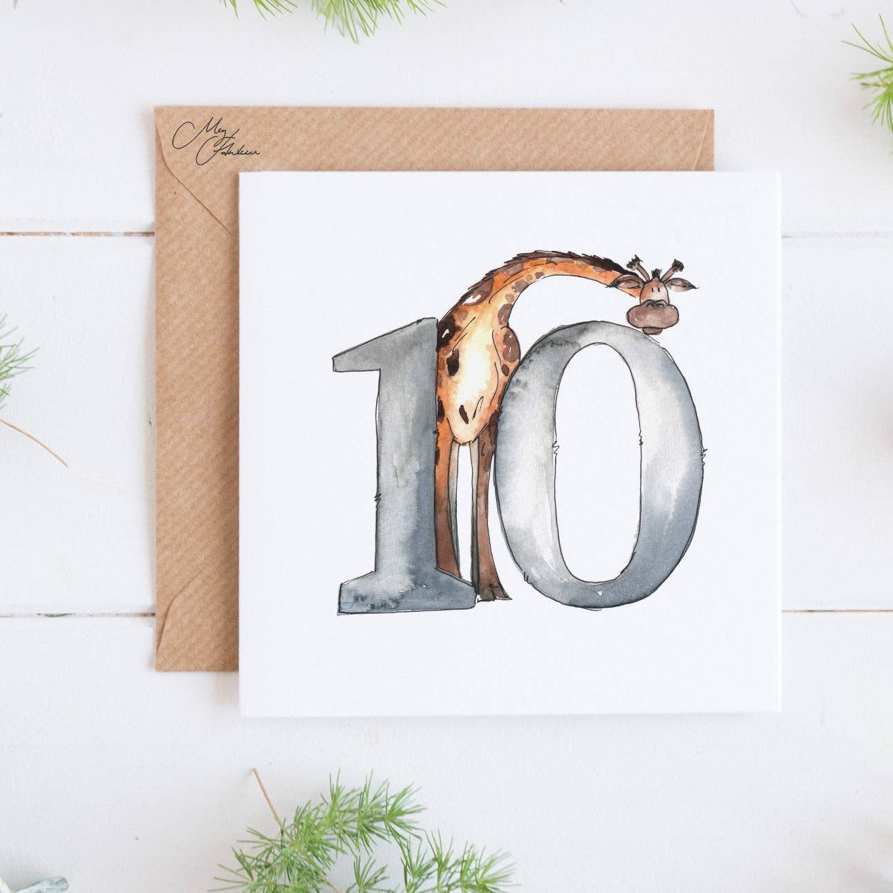 10 Birthdays | Ten Years Age Children Card