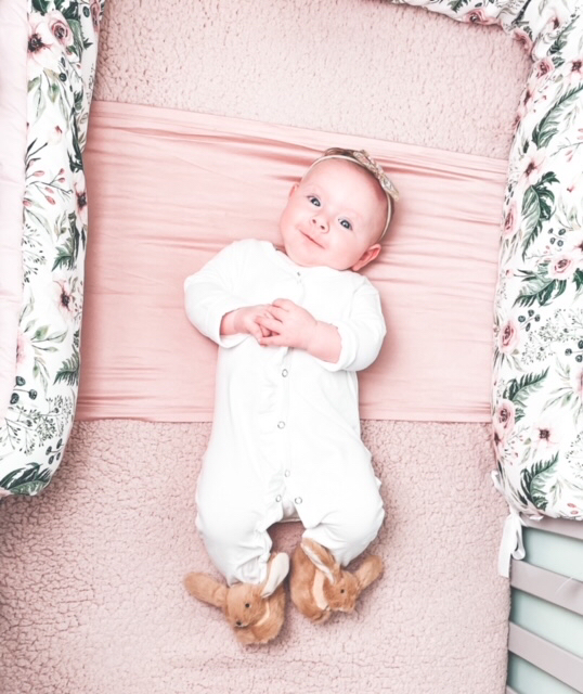 Jomanda, Bunny Baby Soft Slippers Brown, House Shoes - (0-6months)