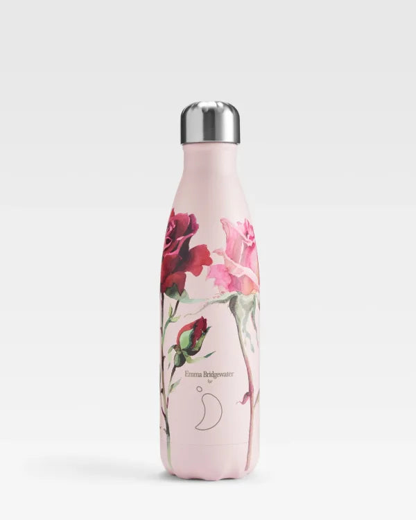 Chilly's Original Bottle 500ml, Emma Bridgewater, Roses