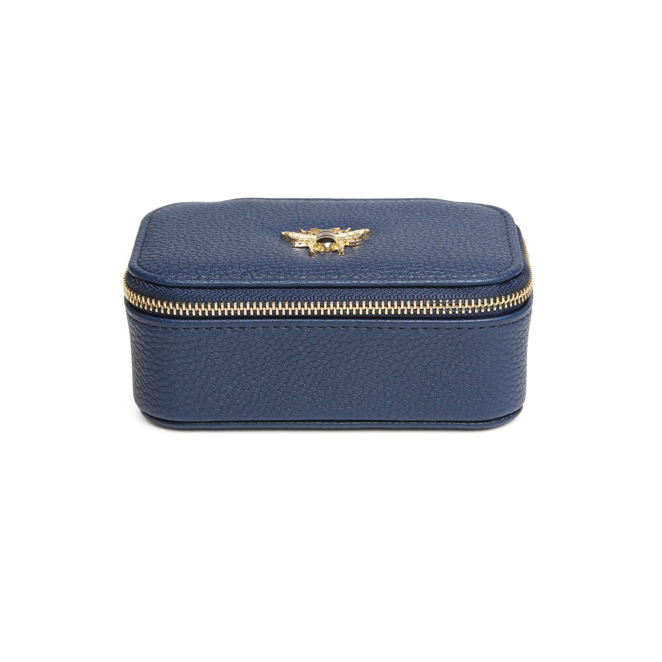 Alice Wheeler London, Mini Jewellery Box, Navy