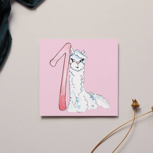 One today Lama card