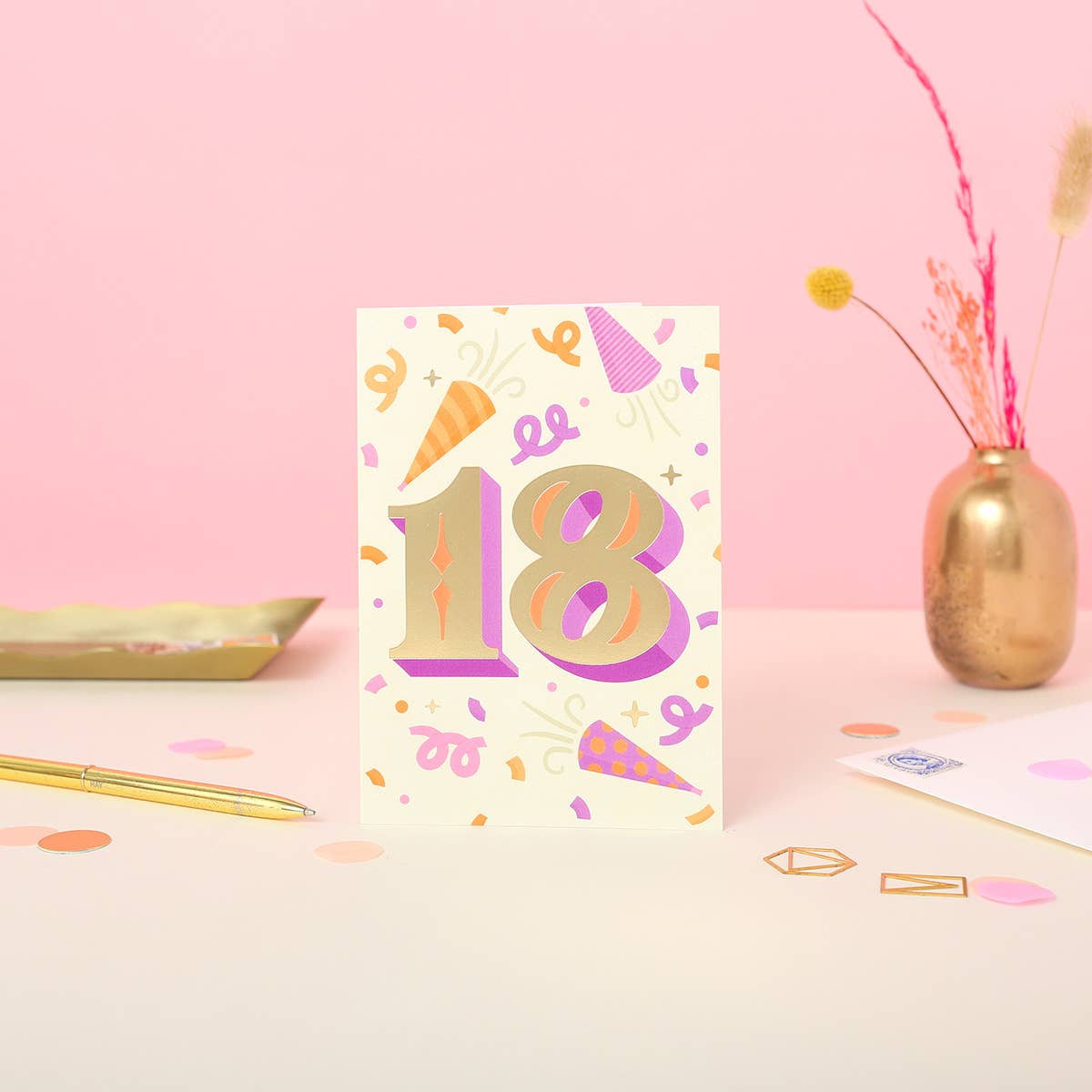 Ricicle Cards - 18th Birthday Card | Greeting Card | Gender Neutral | Age
