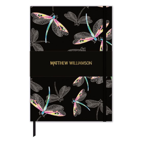 Museums and Galleries, Deluxe Journal, Dragonflies, Matthew Williamson Notebook