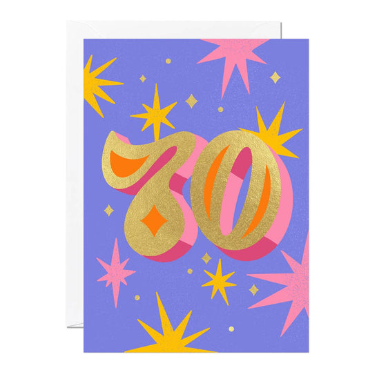 Ricicle Cards - 70th Birthday Card | Greeting Card | Gender Neutral | Age