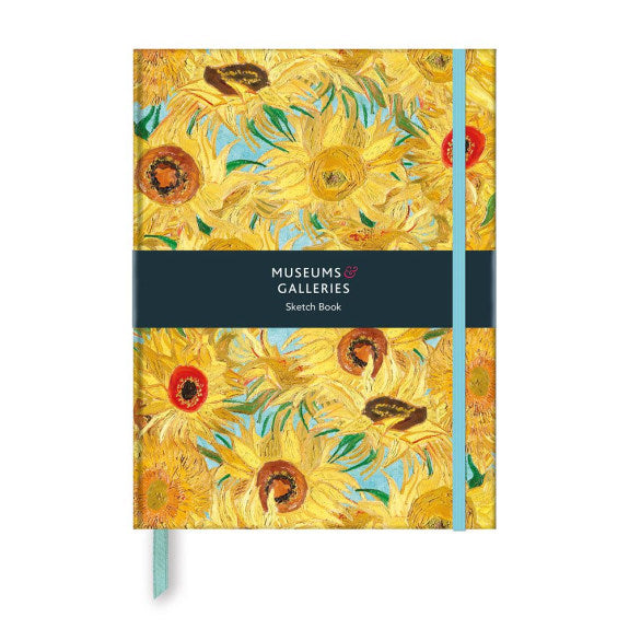 Museums and Galleries, Sketch book, Vase With Sunflowers