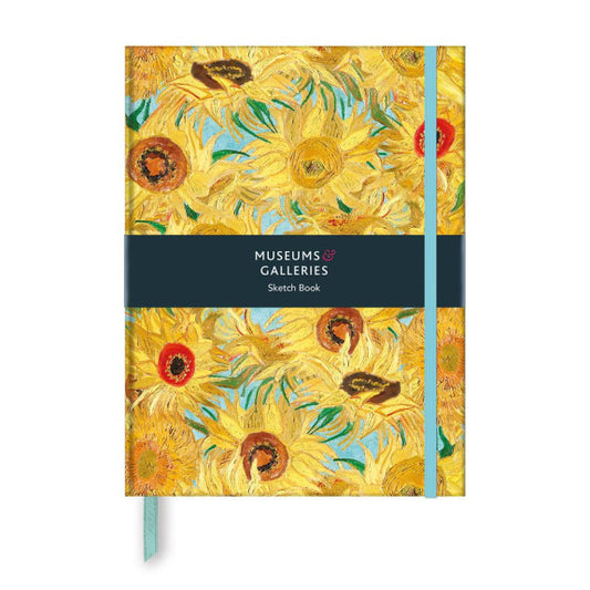 Museums and Galleries, Sketch book, Vase With Sunflowers