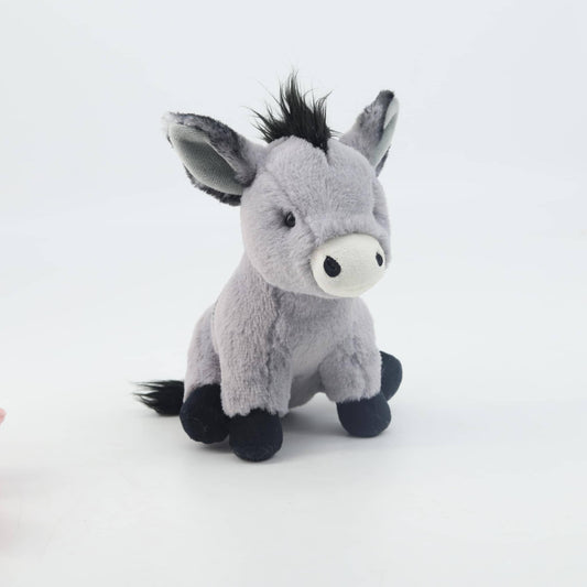 Jomanda, Donkey Plush Baby Soft Mini Toy - 11cm