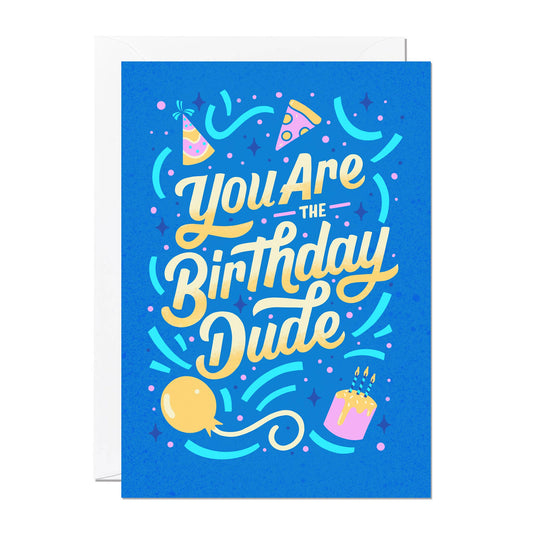Ricicle Cards - Birthday Dude | Birthday Card For Him | Male Birthday | Teen
