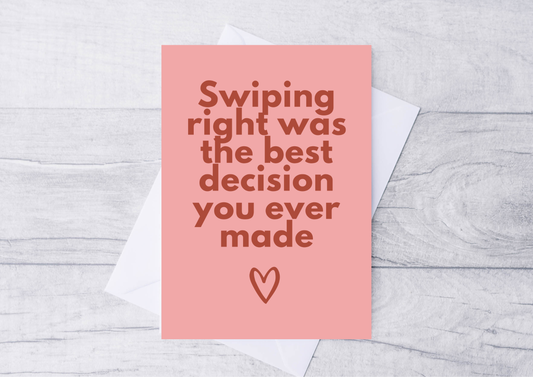 Swiping Right was the best decision you ever made