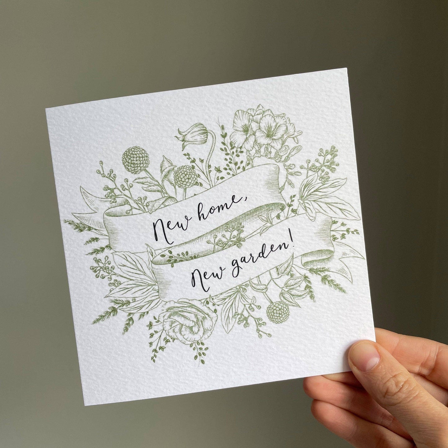 New home, new garden card