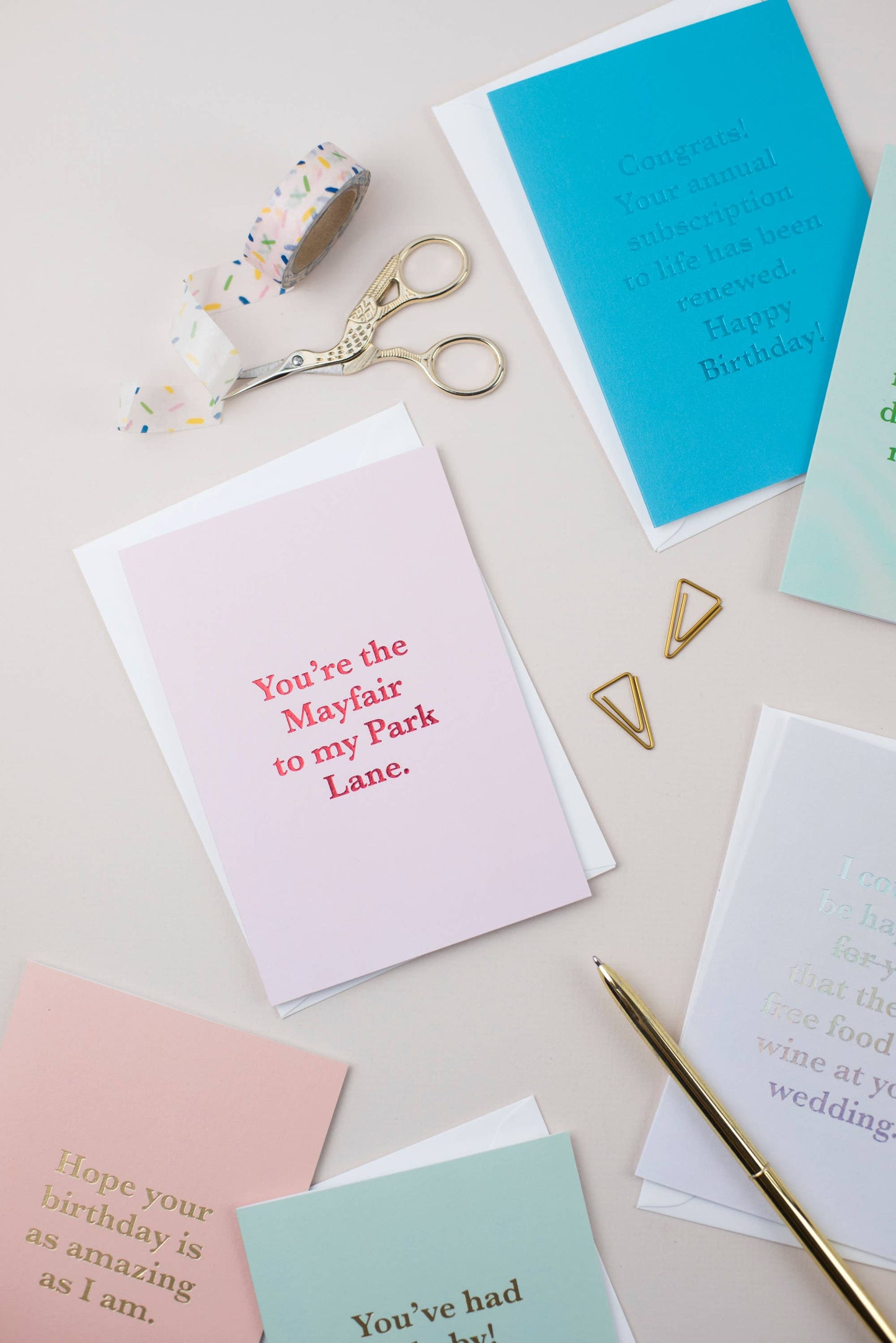 Ricicle Cards - Mayfair Park Lane | Valentine's Greeting Card | Anniversary