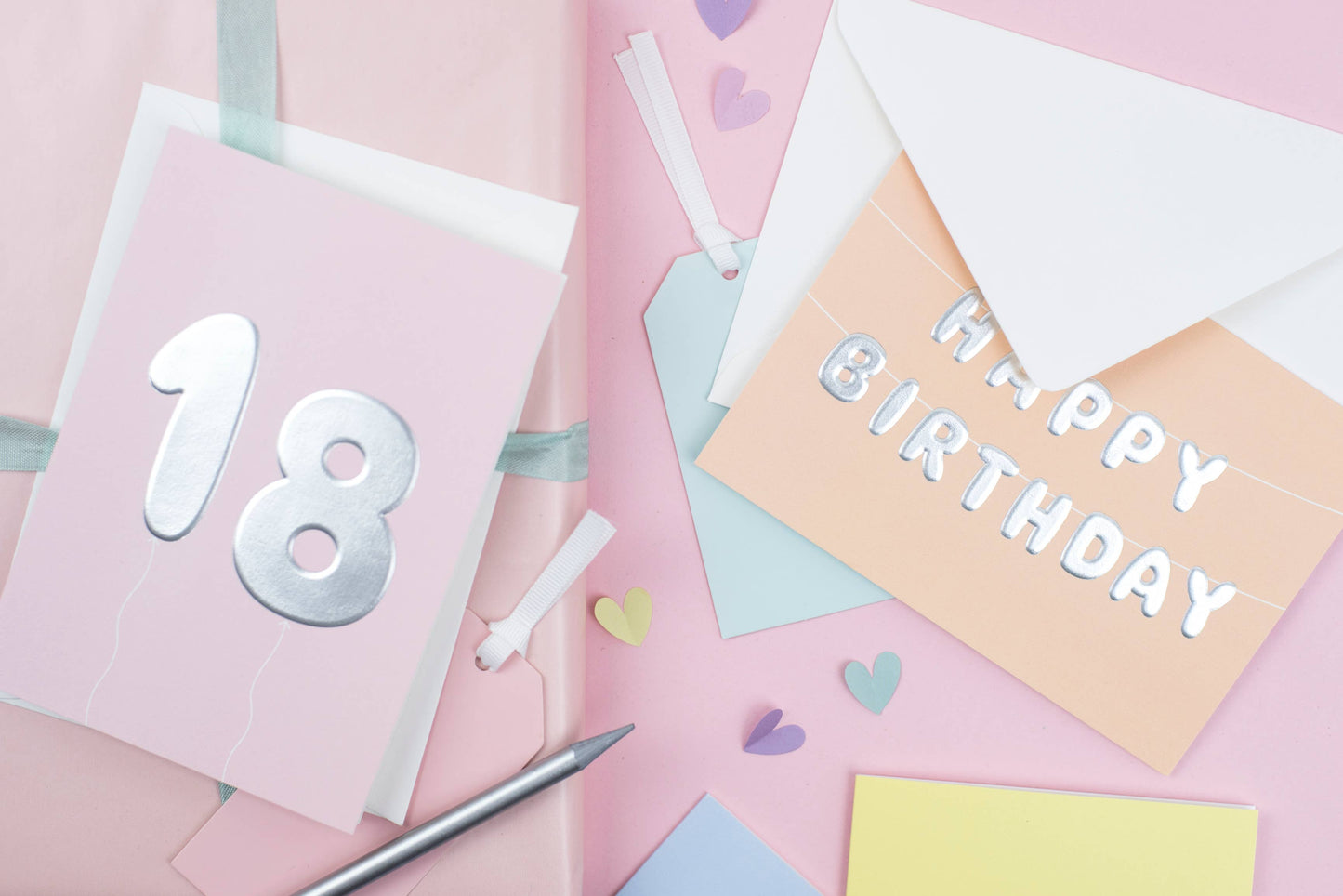 Ricicle Cards - 18th Birthday Card | Milestone Birthday | Balloon | Age Card