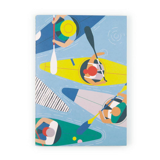 Kayak Club | A5 Blank Notebook