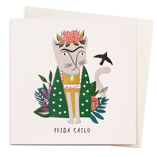 Frida Katlo | Art Pun Greeting Card | Niaski