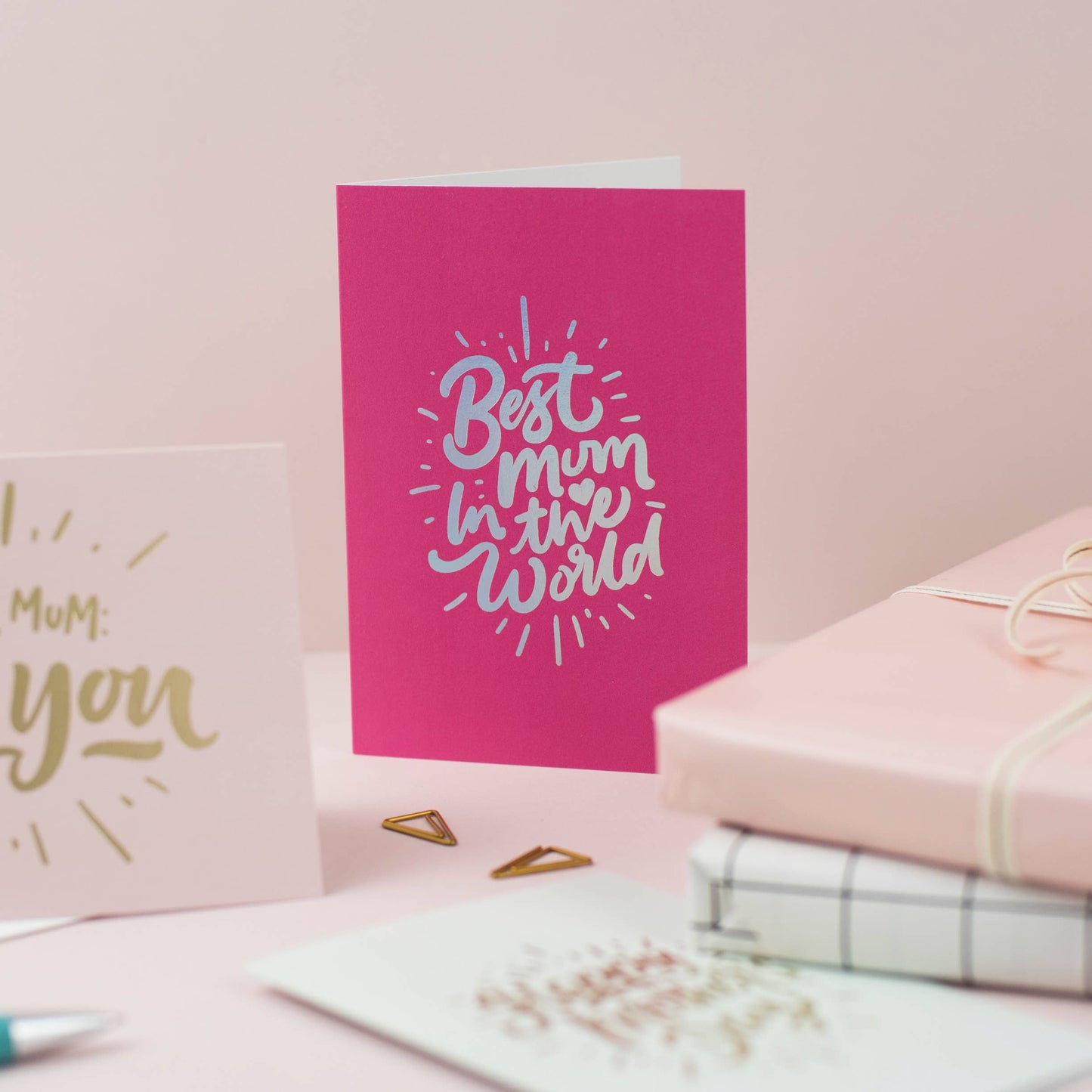 Ricicle Cards - Best Mum in the World | Mother's Day Card | Greeting | Gift