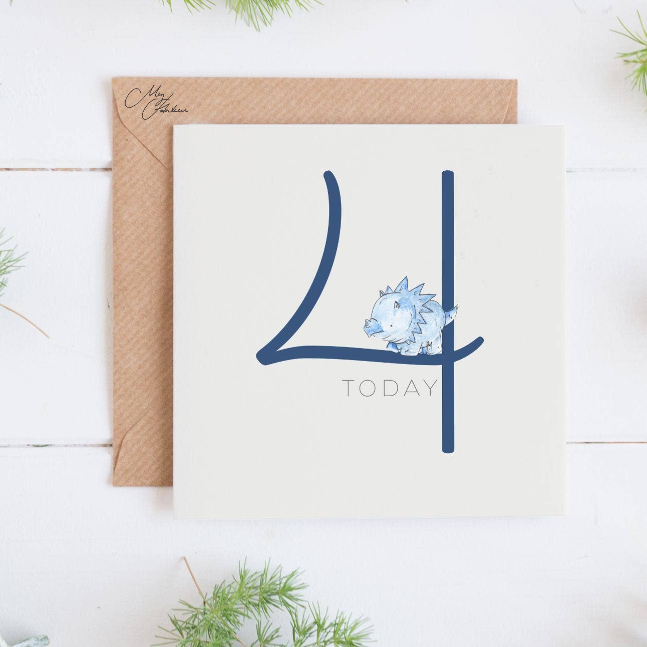 Dinosaur, Four Year Card