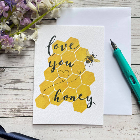 Card, And Hope, Love you honey