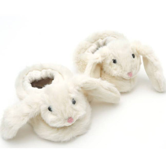 Jomanda, Bunny Baby Soft Slippers, House Shoes Cream, 0-6 months